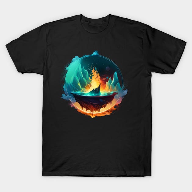 Melting T-Shirt by SteamboatJoe